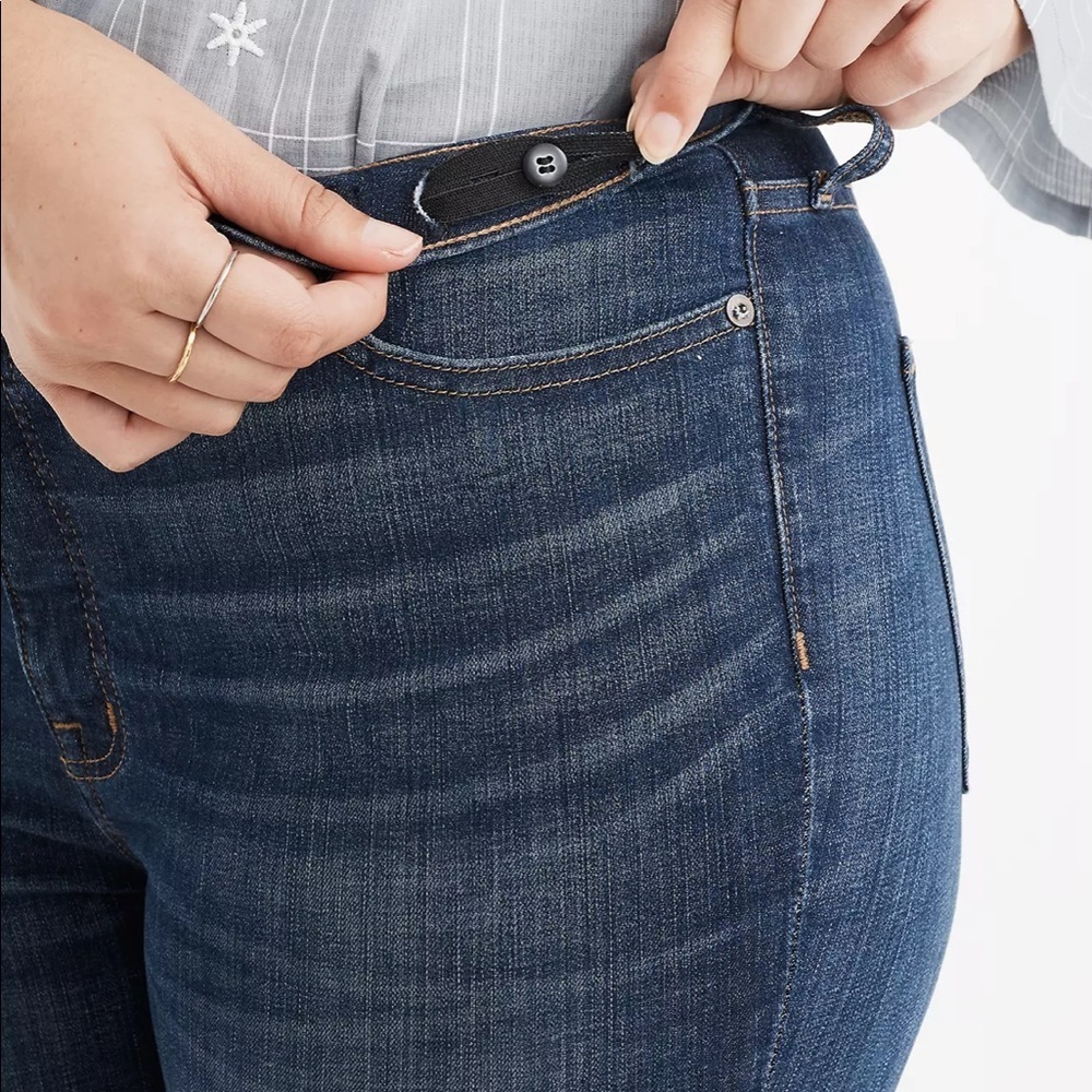 Madewell 10” High-Rise Skinny Jeans: Adjustable Edition, 37 / 24 - Picture 3 of 16